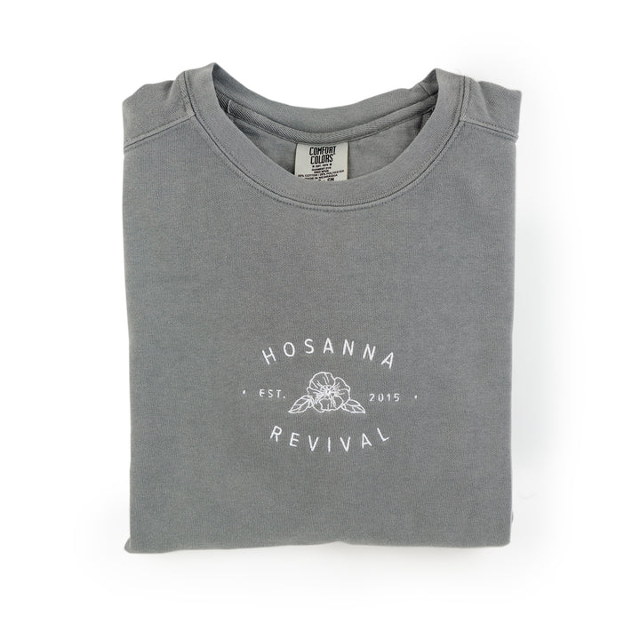 Hosanna Revival Sweatshirt: Gray