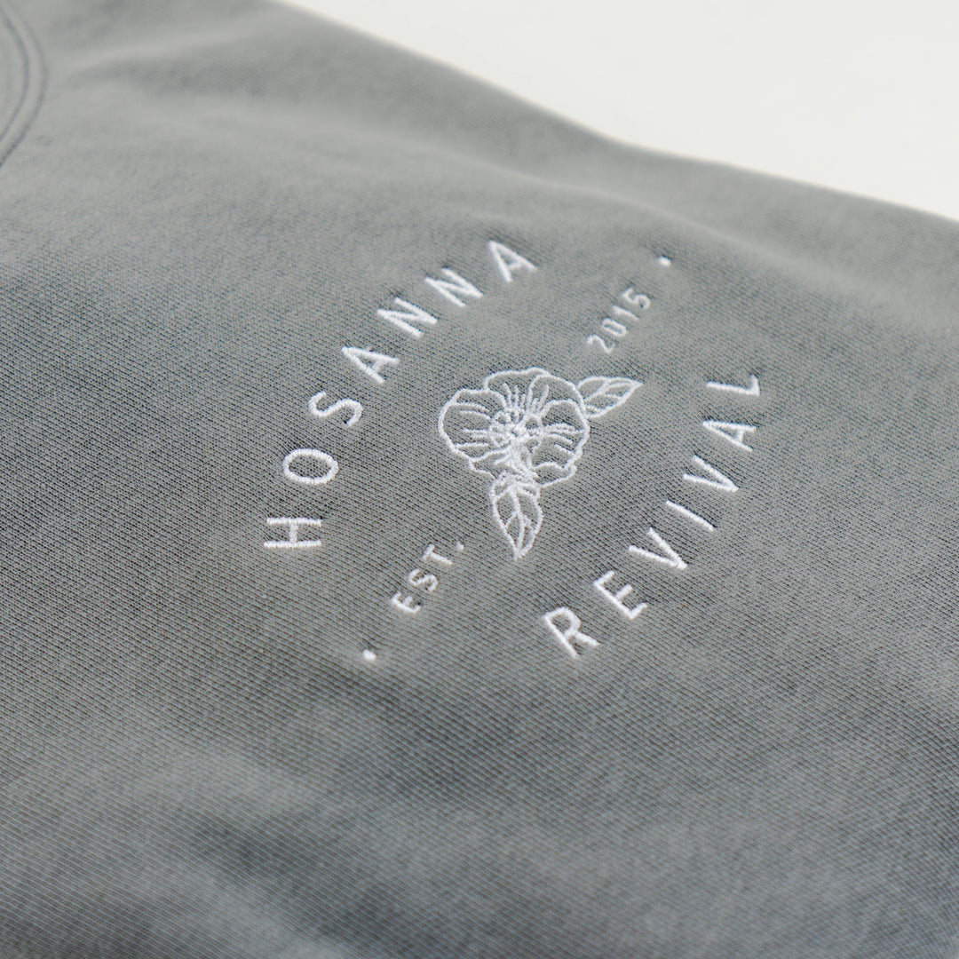 Hosanna Revival Sweatshirt: Gray