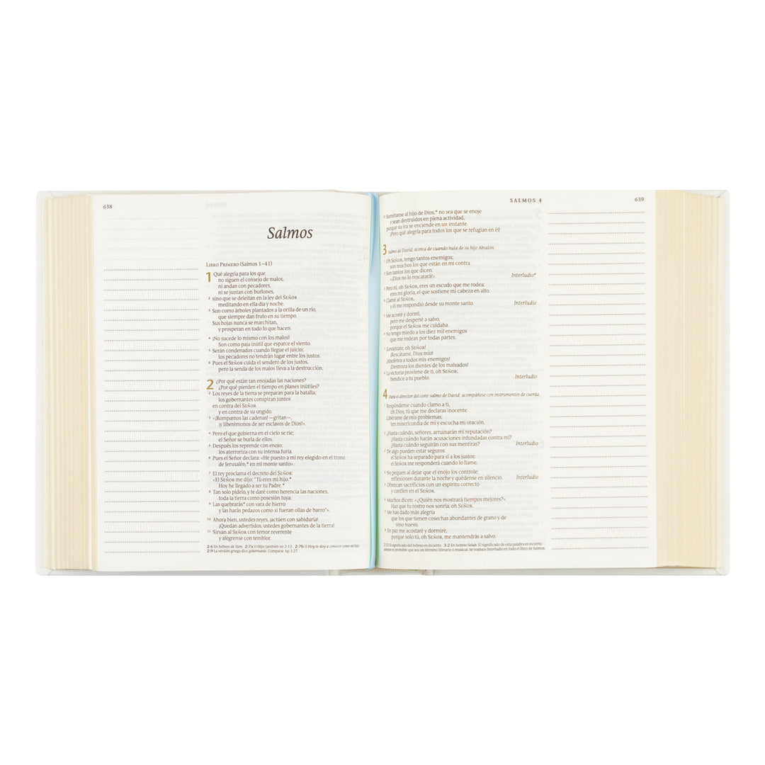 Open book showing a page with text and a table of contents on a white background