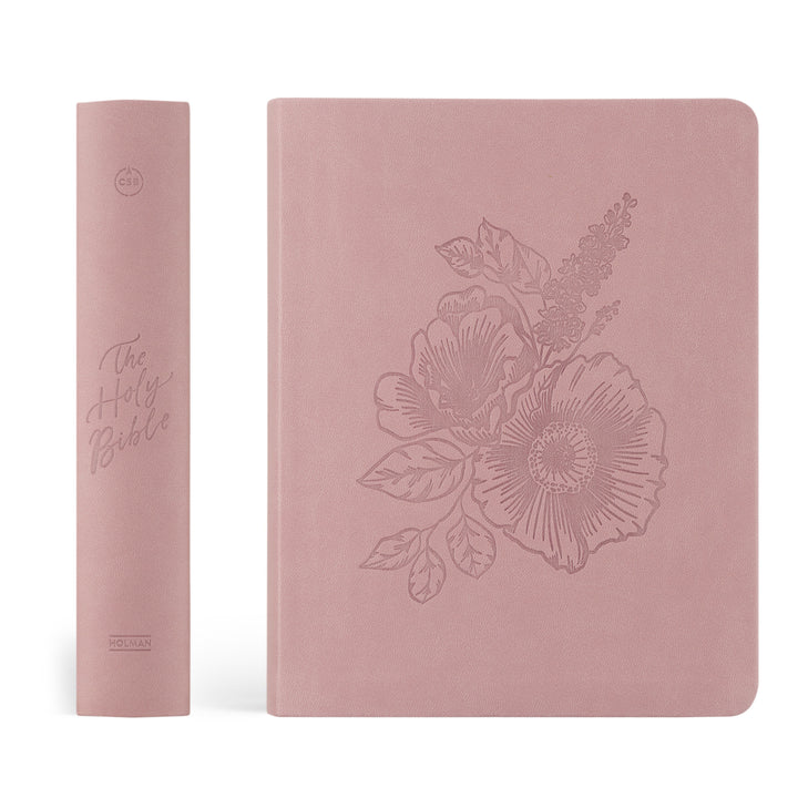 CSB Notetaking Bible: Mauves Theme