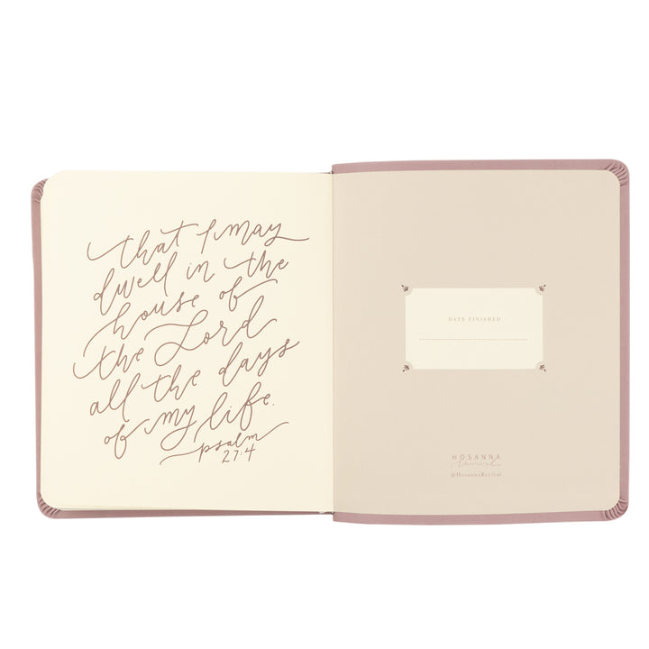 One Thing I Ask 5-Year Prayer Journal: Mauves Theme