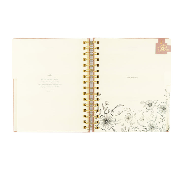 12-Month Undated Planner: Sonora Design, Spiral