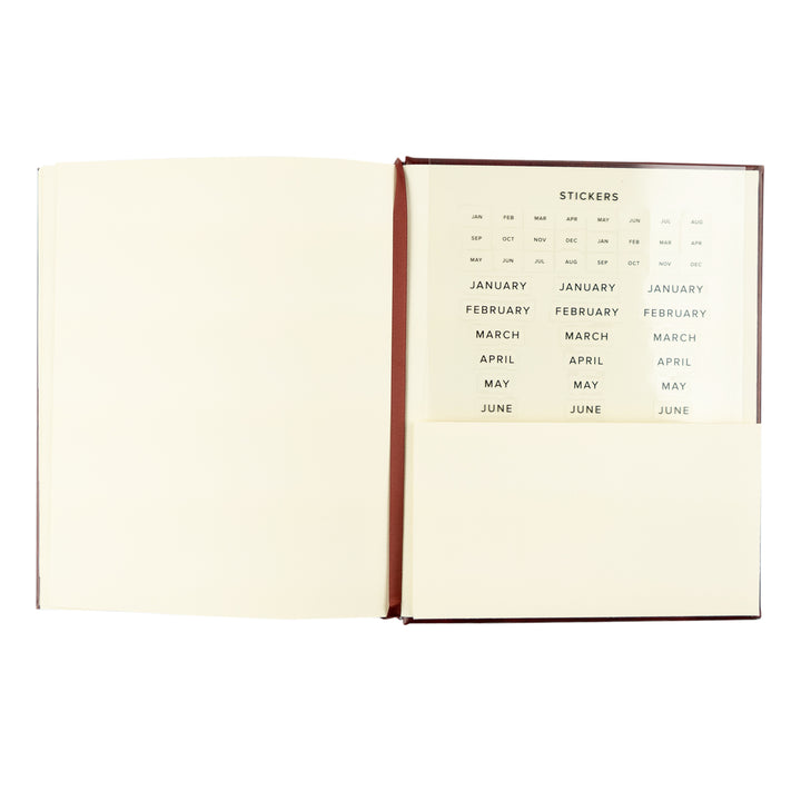 12-Month Undated Planner: Yorkshire Design, Layflat