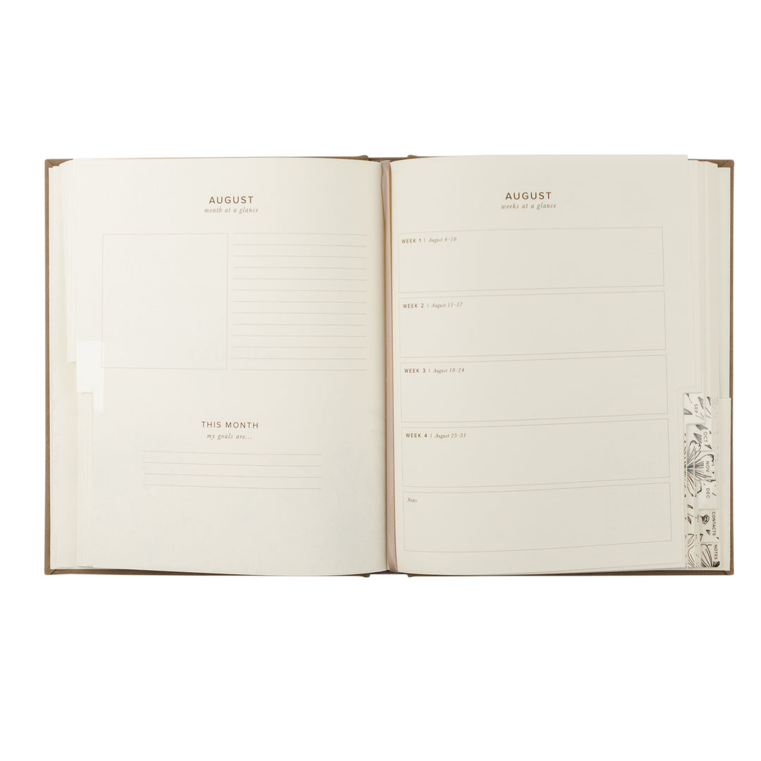 12-Month 2025 Dated Planner: Marlo Design, Layflat