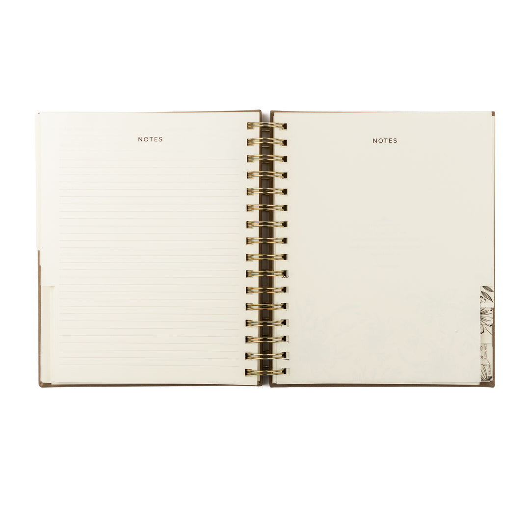 12-Month Undated Planner: Marlo Design, Spiral