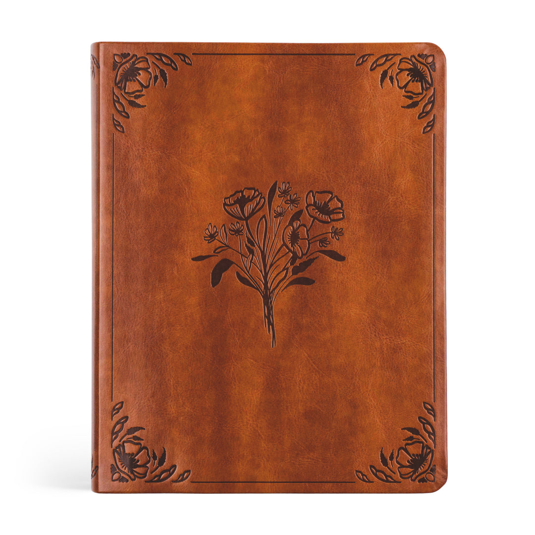 Wildflower orders Floral Personalized Leather Bible | Leather Bible With Flowers | Hand Engraved Personalized Bible | Floral Leather Bible Cover