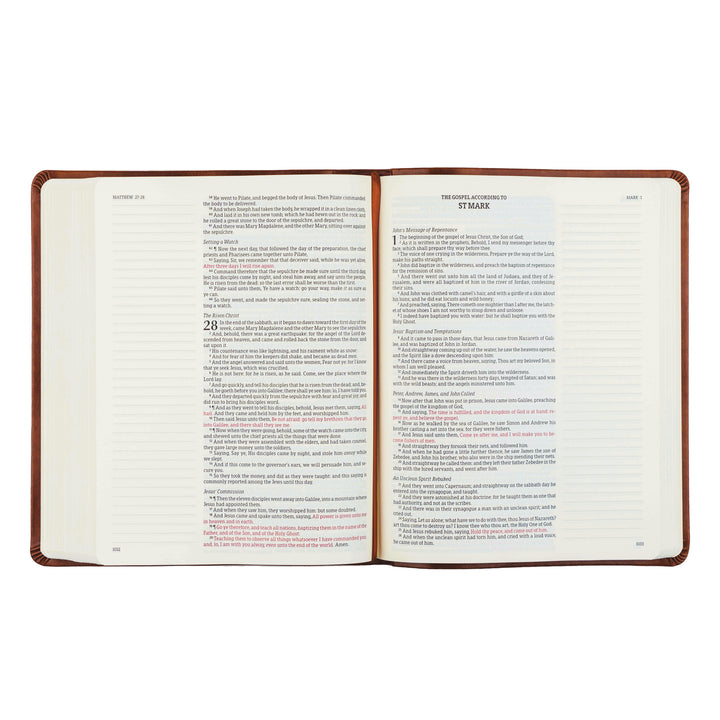 KJV Large Print Notetaking Bible: Vienna Theme