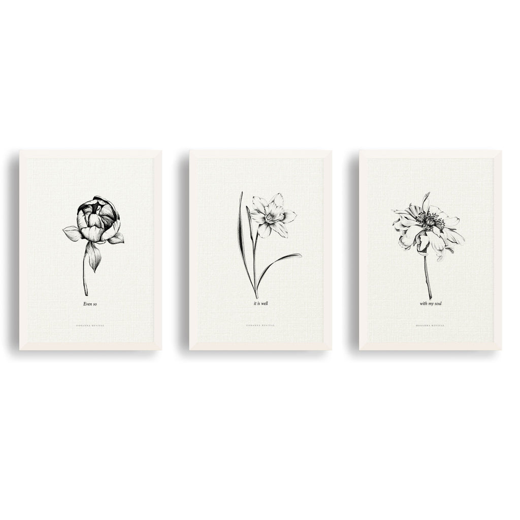 Archive | "It is Well" 5x7-inch Print Set 3-pack